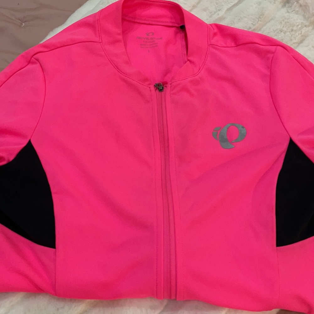 Pearl Izumi Neon Pink Bike Jersey